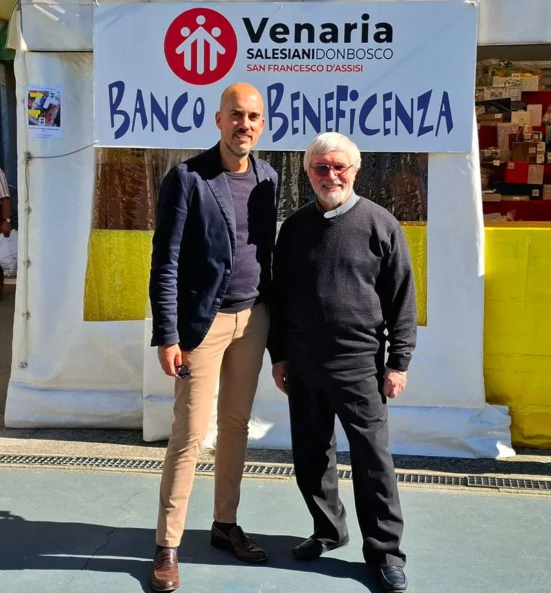 VENARIA - Salesiani in festa per il nuovo parroco di San Francesco: don Augusto Motta - FOTO