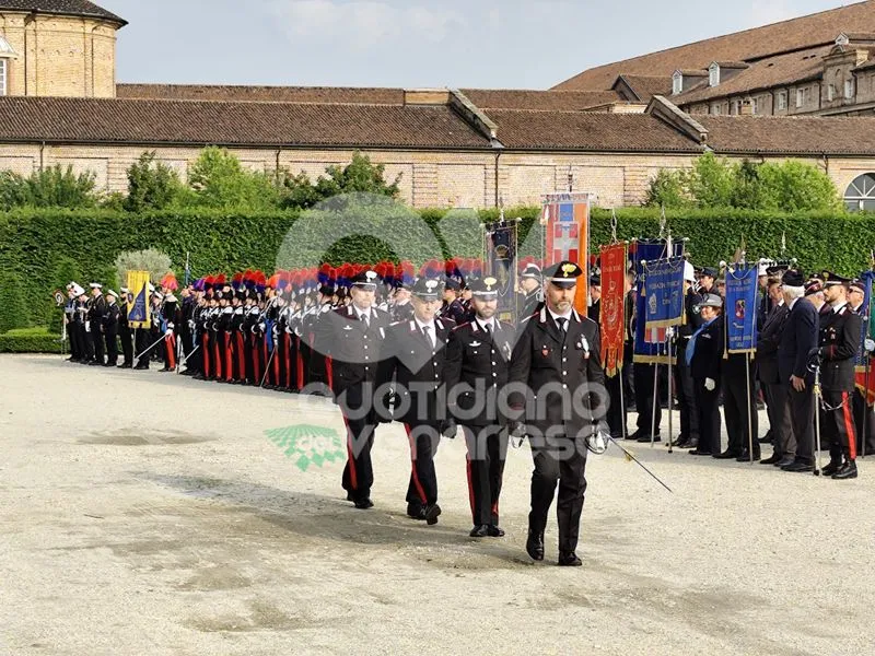 VENARIA - Grande festa in Reggia per i 211 anni dell'Arma dei Carabinieri - FOTO E VIDEO