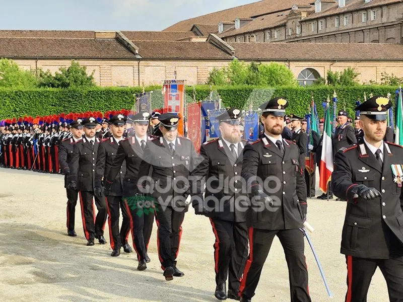 VENARIA - Grande festa in Reggia per i 211 anni dell'Arma dei Carabinieri - FOTO E VIDEO