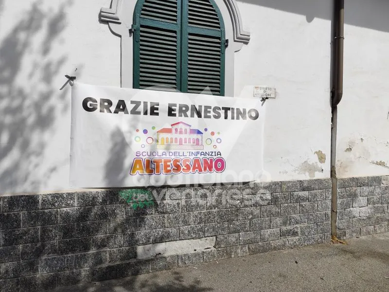 VENARIA - Lacrime, commozione e i palloncini del suo Asilo: l'ultimo saluto a Ernestino Balma - FOTO E VIDEO