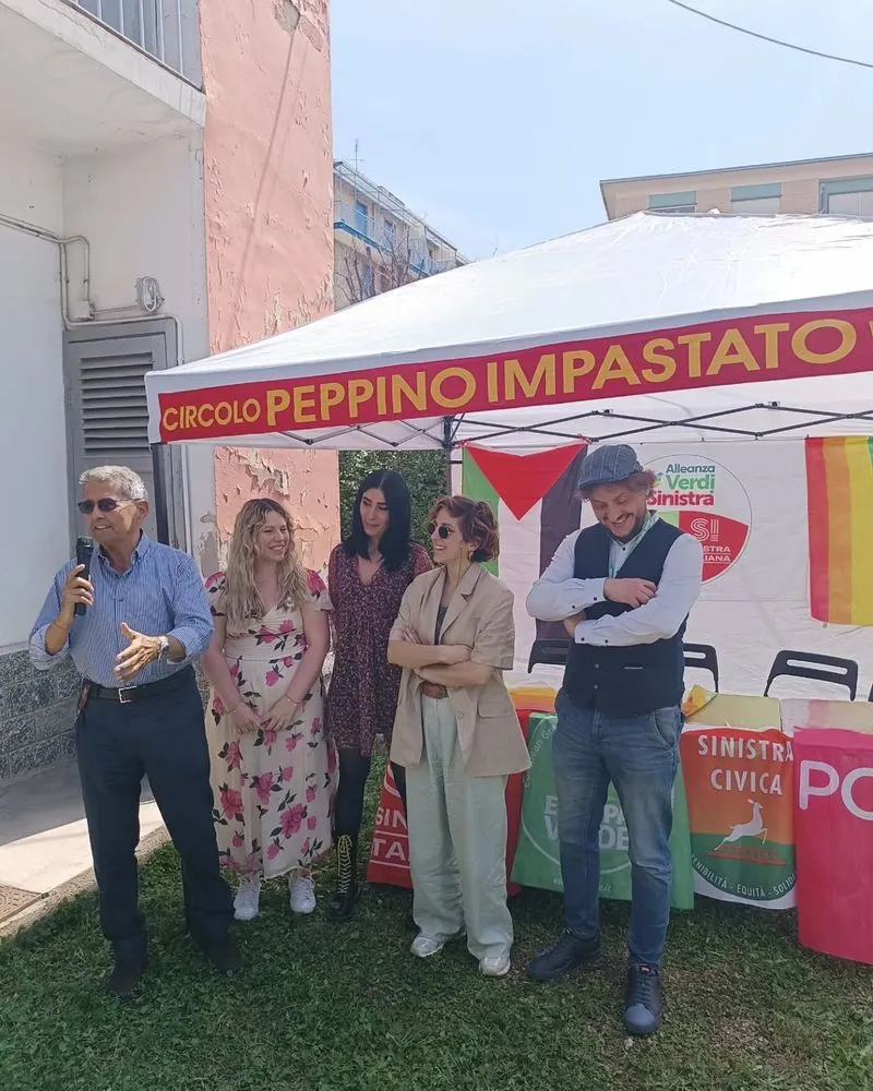 VENARIA - In Città una nuova «casa» della sinistra: inaugurata la sede di «Alleanza Verdi Sinistra» - FOTO