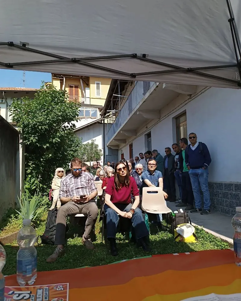 VENARIA - In Città una nuova «casa» della sinistra: inaugurata la sede di «Alleanza Verdi Sinistra» - FOTO