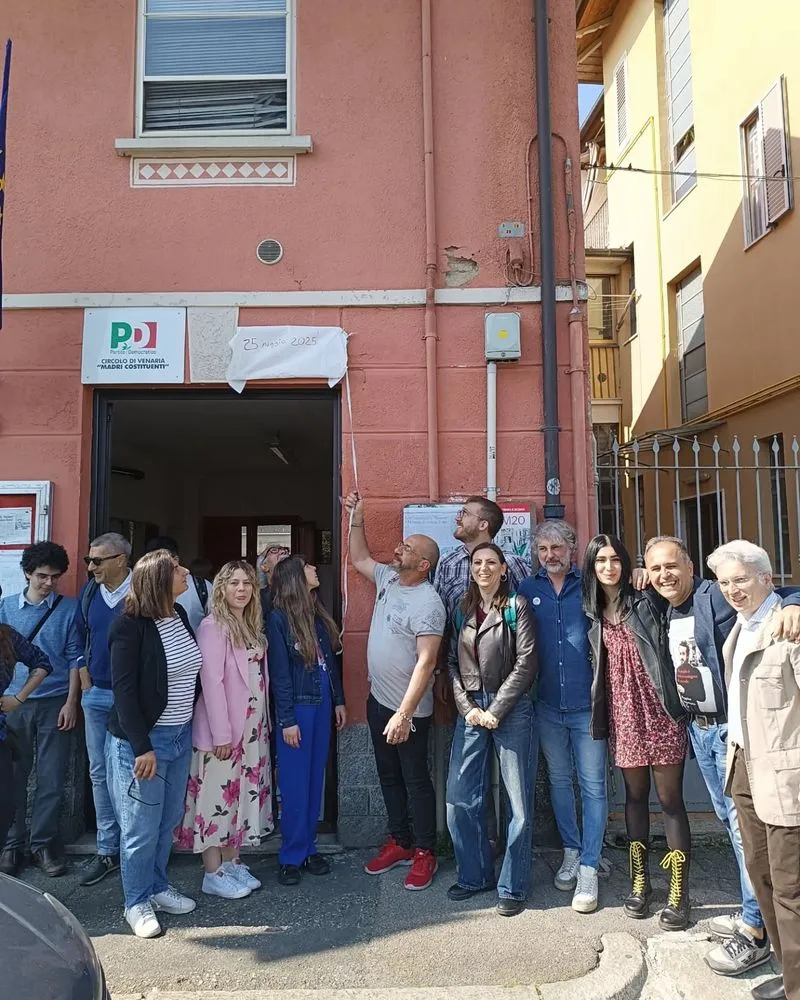 VENARIA - In Città una nuova «casa» della sinistra: inaugurata la sede di «Alleanza Verdi Sinistra» - FOTO