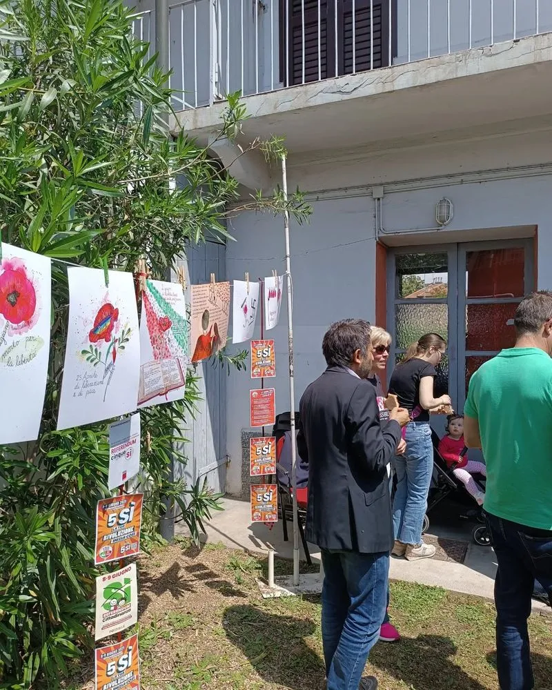 VENARIA - In Città una nuova «casa» della sinistra: inaugurata la sede di «Alleanza Verdi Sinistra» - FOTO