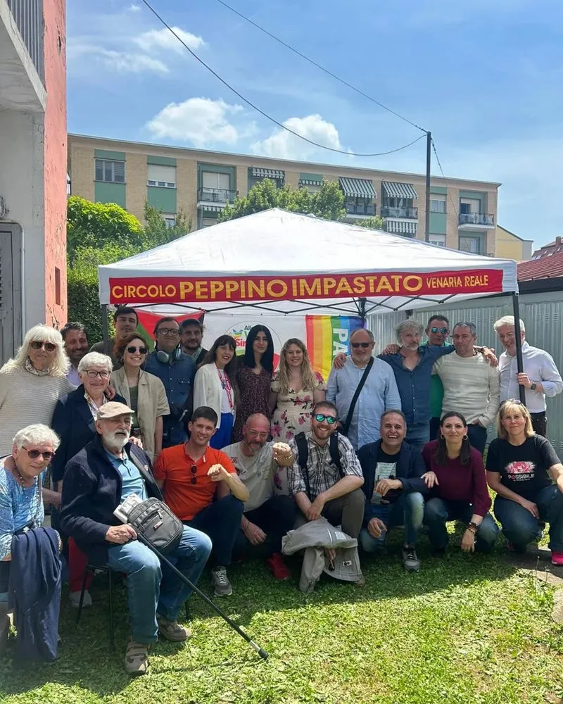 VENARIA - In Città una nuova «casa» della sinistra: inaugurata la sede di «Alleanza Verdi Sinistra» - FOTO