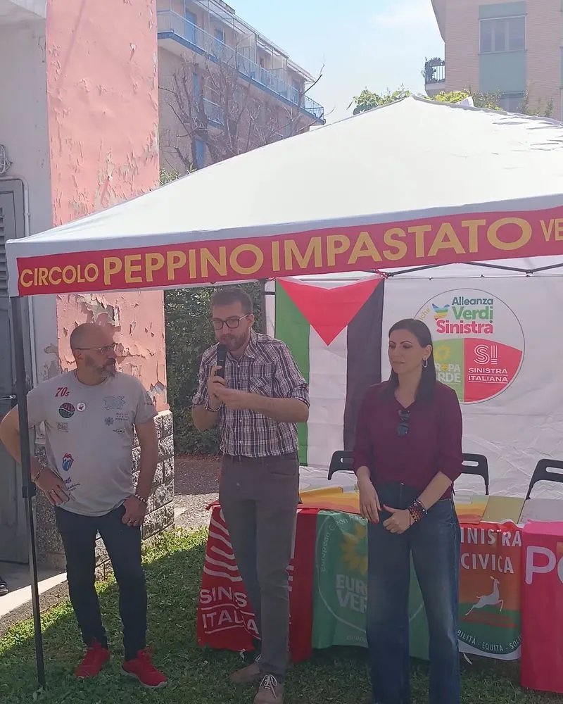 VENARIA - In Città una nuova «casa» della sinistra: inaugurata la sede di «Alleanza Verdi Sinistra» - FOTO