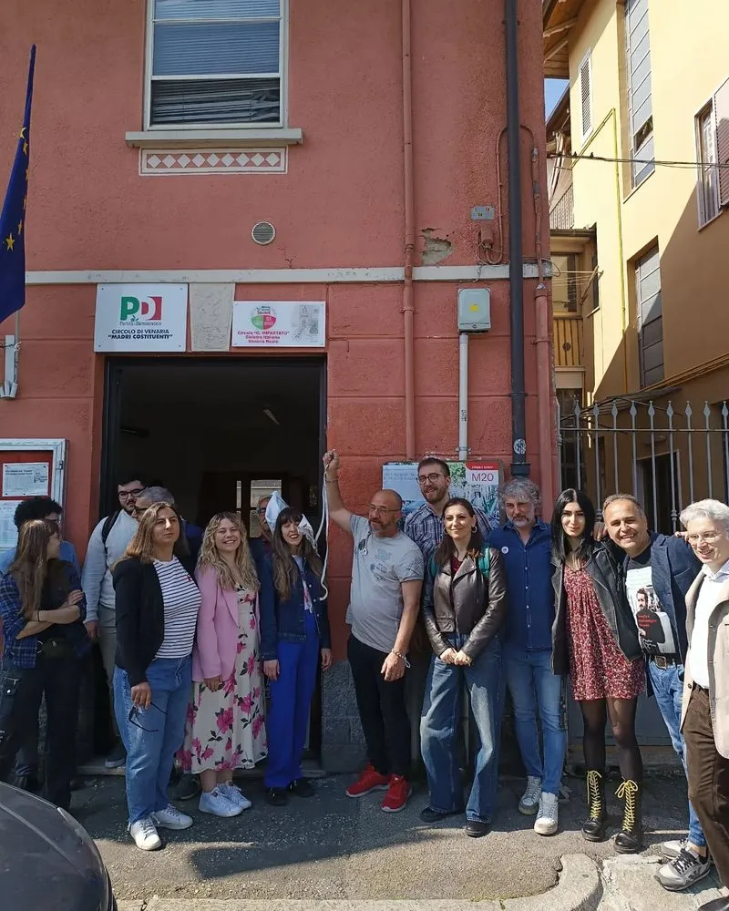 VENARIA - In Città una nuova «casa» della sinistra: inaugurata la sede di «Alleanza Verdi Sinistra» - FOTO