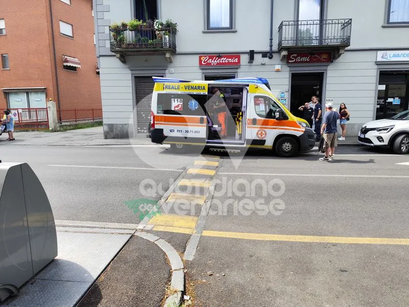 INCIDENTE A VENARIA - Uomo su un monopattino rimane ferito: coinvolta un'auto? - FOTO