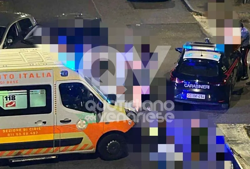 INCIDENTE A VENARIA - Scontro fra due auto in corso Matteotti: una persona ferita - FOTO