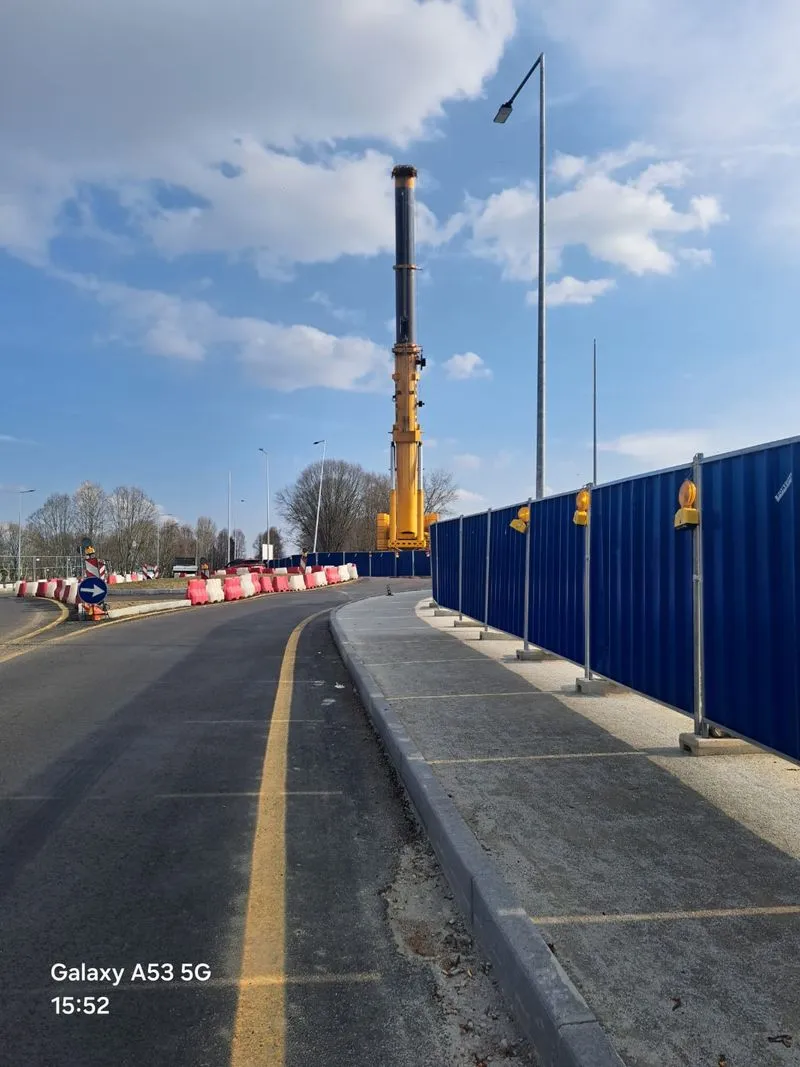 VENARIA - Lavori per il ponte sul Ceronda: sabato 14 senso unico alternato sulla sp1 all'altezza di via Stefanat - FOTO