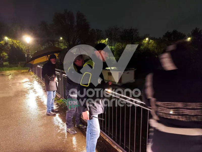 MALTEMPO A VENARIA - Il Ceronda supera il livello di guardia. Parco della Mandria chiuso - FOTO