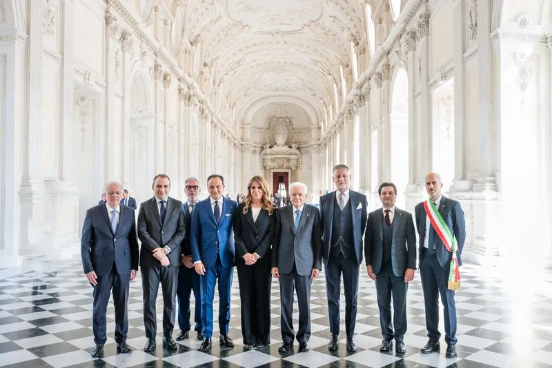 VENARIA - Il Presidente Mattarella inaugura in Reggia il 240esimo anno dell'Accademia di Agricoltura - FOTO E VIDEO
