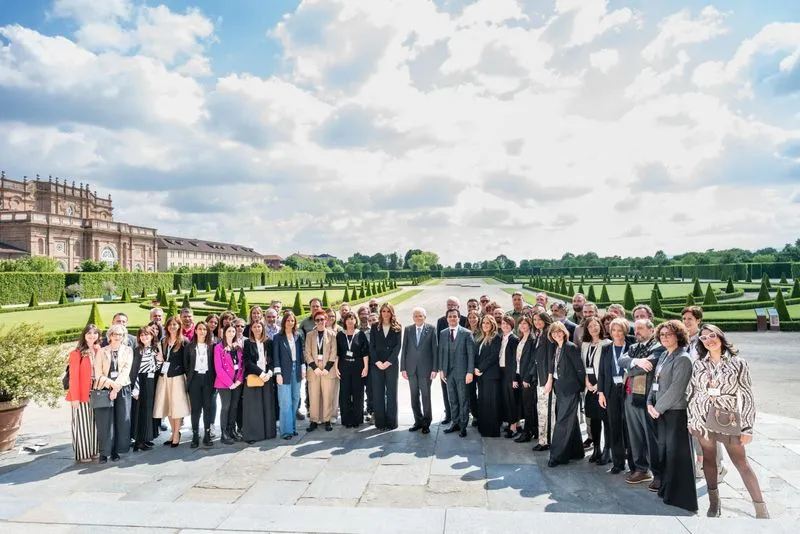 VENARIA - Il Presidente Mattarella inaugura in Reggia il 240esimo anno dell'Accademia di Agricoltura - FOTO E VIDEO