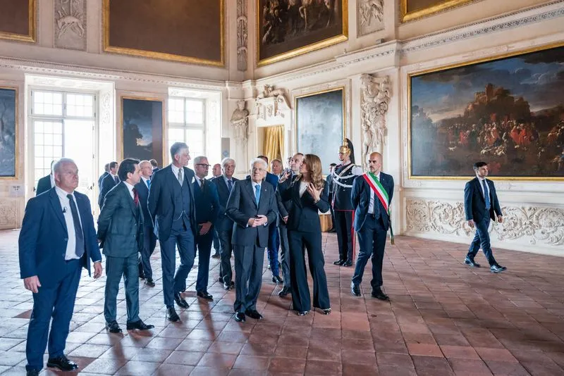 VENARIA - Il Presidente Mattarella inaugura in Reggia il 240esimo anno dell'Accademia di Agricoltura - FOTO E VIDEO