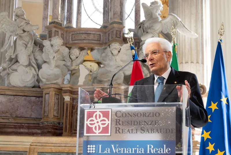 VENARIA - Il Presidente Mattarella inaugura in Reggia il 240esimo anno dell'Accademia di Agricoltura - FOTO E VIDEO