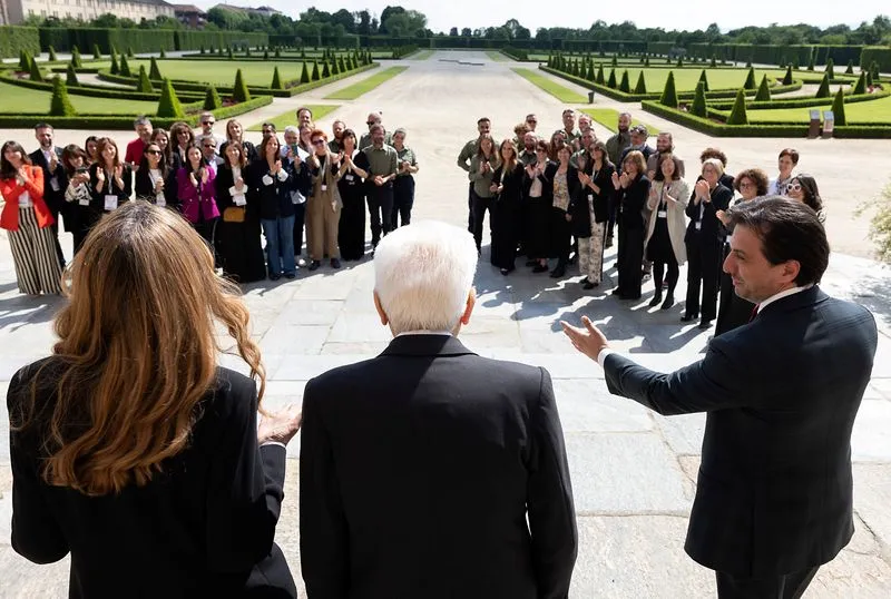VENARIA - Il Presidente Mattarella inaugura in Reggia il 240esimo anno dell'Accademia di Agricoltura - FOTO E VIDEO
