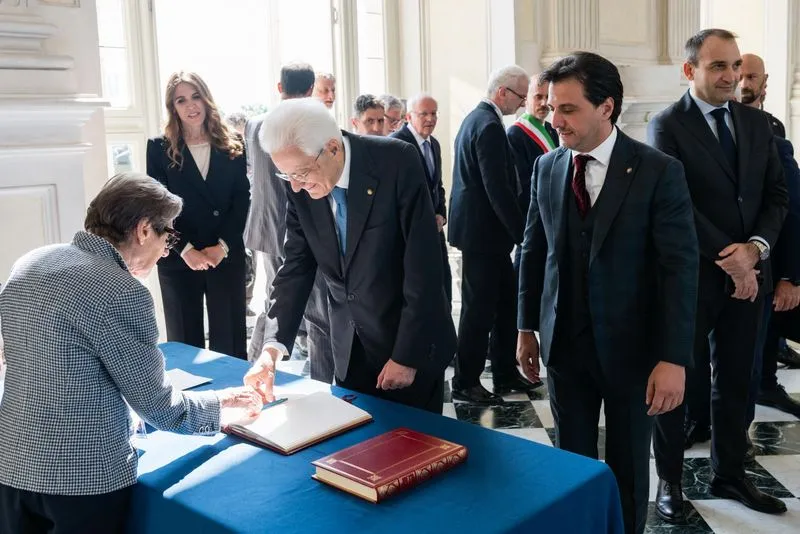 VENARIA - Il Presidente Mattarella inaugura in Reggia il 240esimo anno dell'Accademia di Agricoltura - FOTO E VIDEO