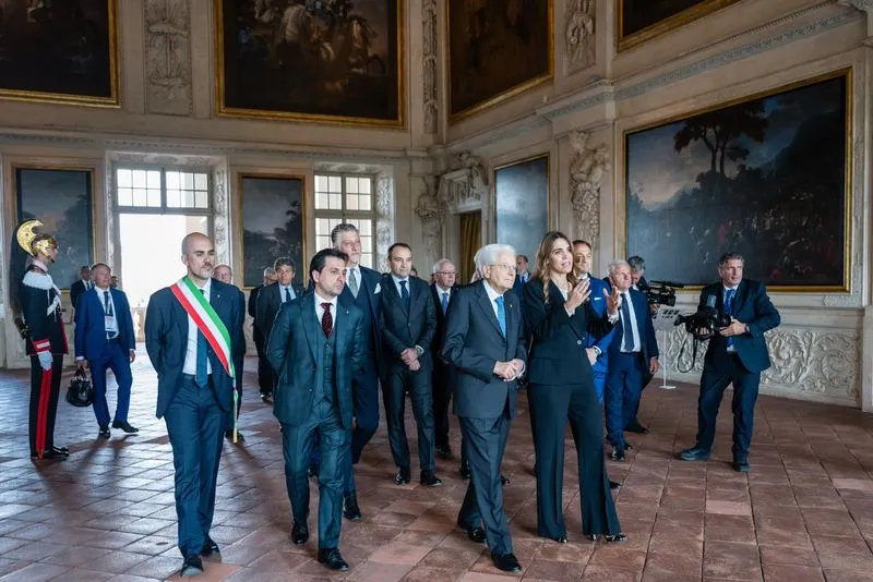 VENARIA - Il Presidente Mattarella inaugura in Reggia il 240esimo anno dell'Accademia di Agricoltura - FOTO E VIDEO