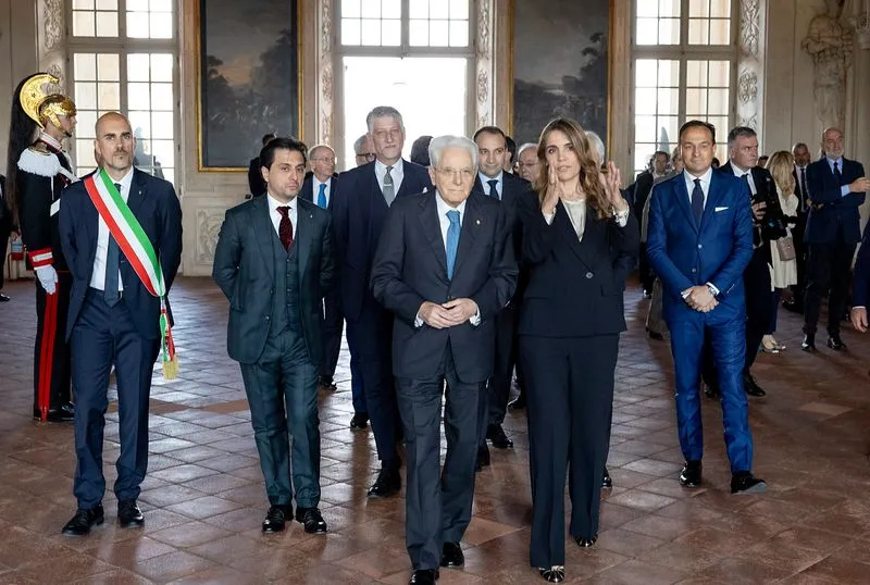 VENARIA - Il Presidente Mattarella inaugura in Reggia il 240esimo anno dell'Accademia di Agricoltura - FOTO E VIDEO