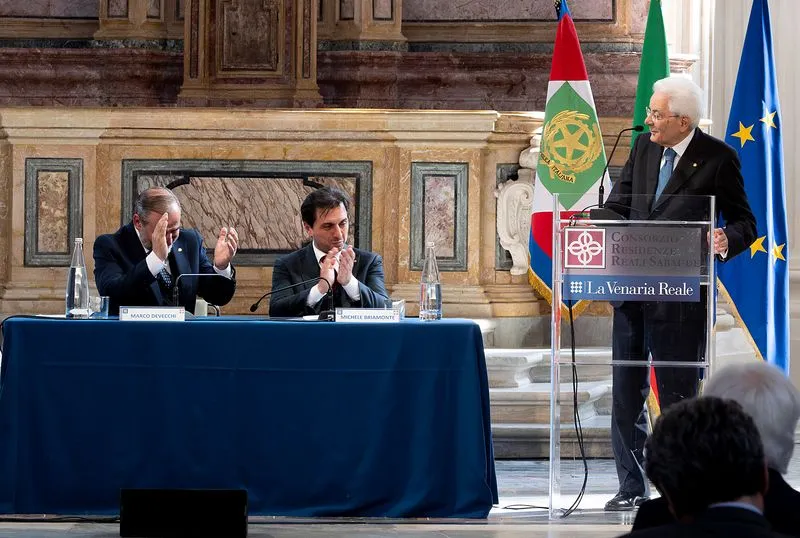 VENARIA - Il Presidente Mattarella inaugura in Reggia il 240esimo anno dell'Accademia di Agricoltura - FOTO E VIDEO