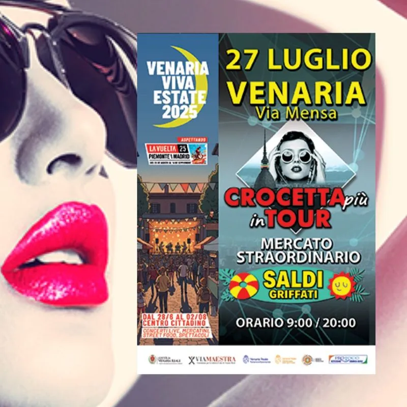 VENARIA - Anche nel pieno dell'estate domenica 27 luglio torna l'appuntamento con il «Crocetta Più in Tour» - FOTO