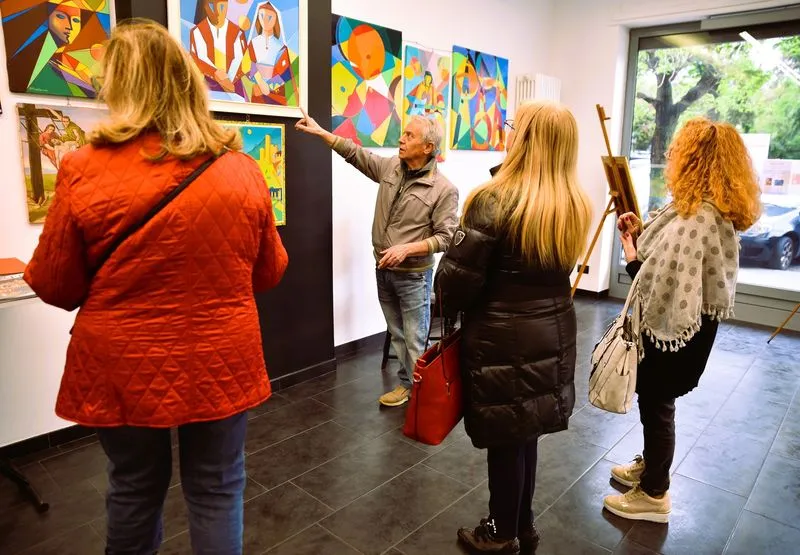 VENARIA - Sabato 4 l'inaugurazione della mostra «Dal figurativo all’astrattismo» dell'artista Piero Masia