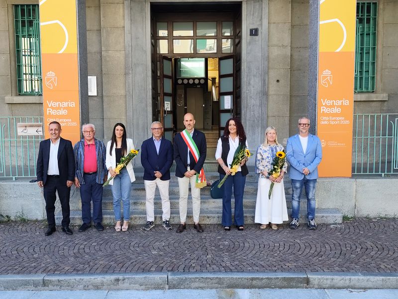 VENARIA - Giulivi bis, ecco la nuova Giunta: vice Tinozzi, Russo, Palumbo, Di Bella, Marchese, Santolin e Capogna - FOTO