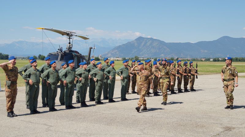 VENARIA - Nuovo comandante per l'Aves Toro: è il Tenente Colonnello Gianmarco Micaroni - FOTO