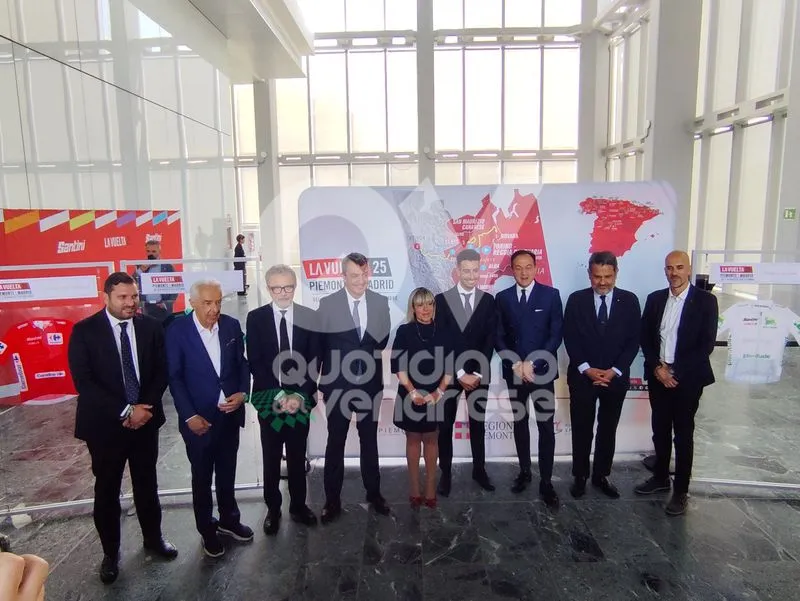 VENARIA - Conto alla rovescia verso la partenza de «La Vuelta a España 2025» di ciclismo - FOTO E VIDEO