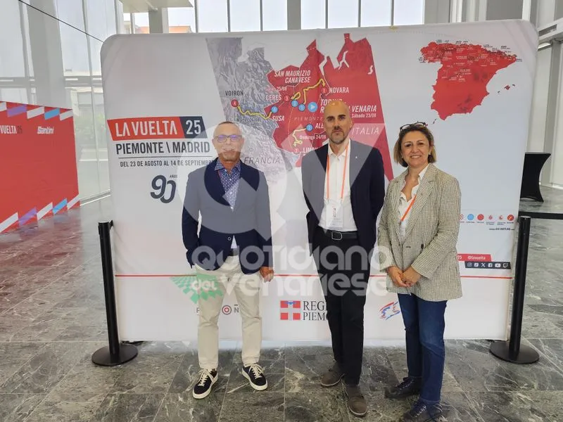 VENARIA - Conto alla rovescia verso la partenza de «La Vuelta a España 2025» di ciclismo - FOTO E VIDEO