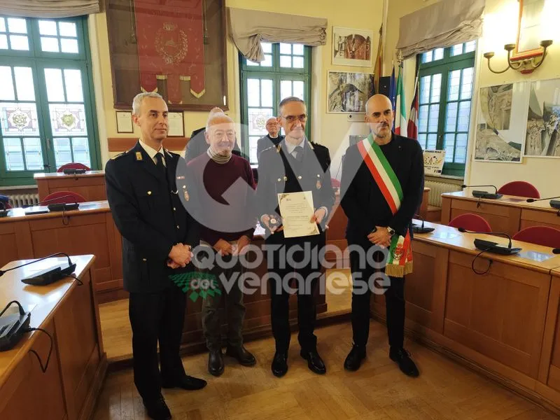 VENARIA - La Polizia Locale celebra il suo Patrono, San Sebastiano: premiati gli agenti meritevoli - FOTO