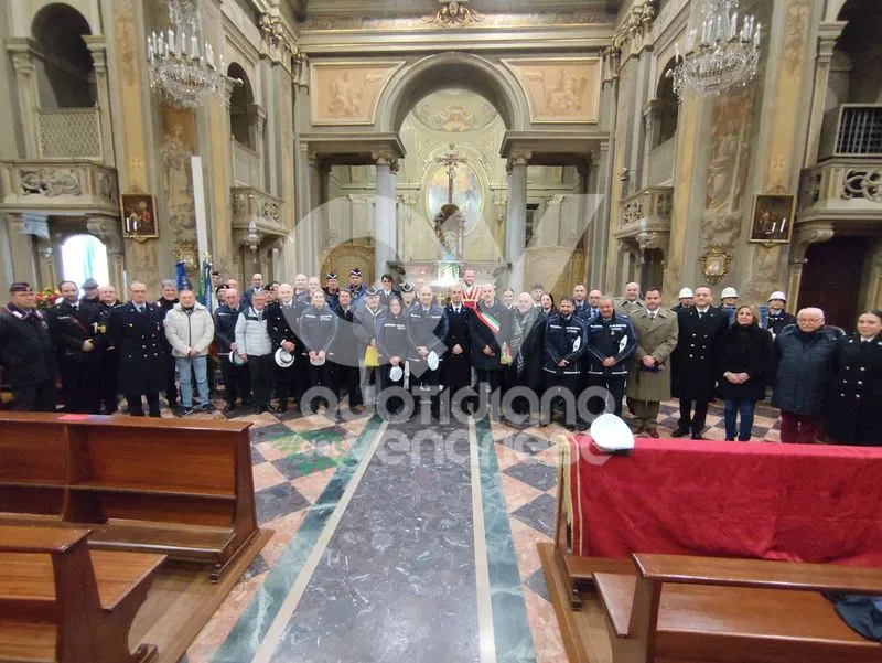 VENARIA - La Polizia Locale celebra il suo Patrono, San Sebastiano: premiati gli agenti meritevoli - FOTO