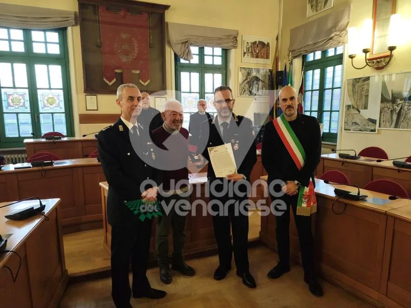 VENARIA - La Polizia Locale celebra il suo Patrono, San Sebastiano: premiati gli agenti meritevoli - FOTO