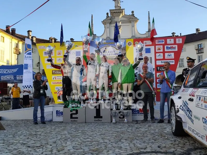 VENARIA - L'imprevedibile «Rally Città di Torino»: a vincerlo Araldo-Boero. Buona prova per Marsero - FOTO