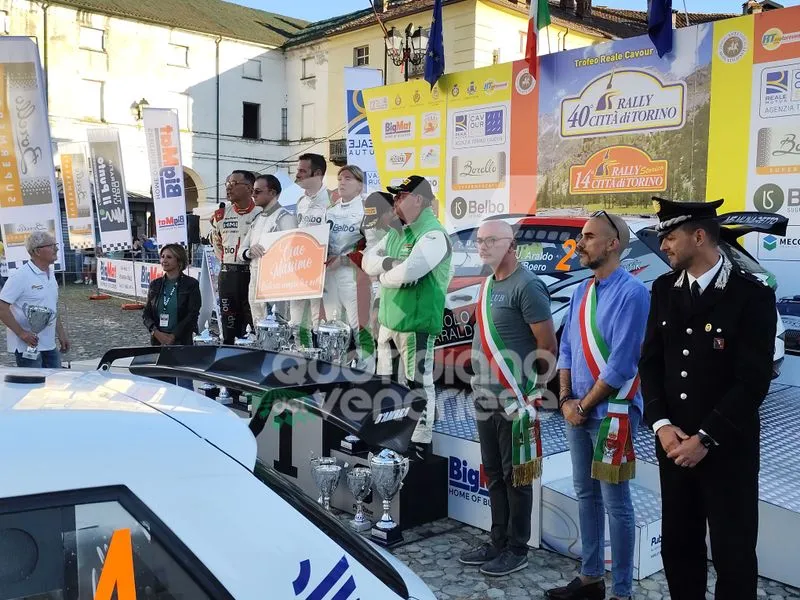 VENARIA - L'imprevedibile «Rally Città di Torino»: a vincerlo Araldo-Boero. Buona prova per Marsero - FOTO