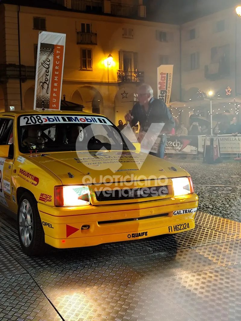 VENARIA - L'imprevedibile «Rally Città di Torino»: a vincerlo Araldo-Boero. Buona prova per Marsero - FOTO