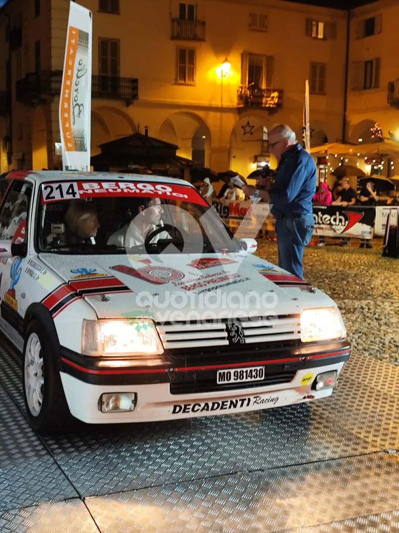 VENARIA - L'imprevedibile «Rally Città di Torino»: a vincerlo Araldo-Boero. Buona prova per Marsero - FOTO