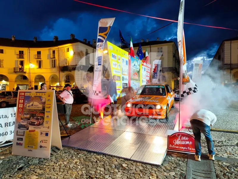 VENARIA - L'imprevedibile «Rally Città di Torino»: a vincerlo Araldo-Boero. Buona prova per Marsero - FOTO