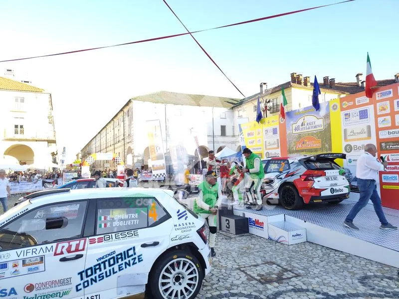 VENARIA - L'imprevedibile «Rally Città di Torino»: a vincerlo Araldo-Boero. Buona prova per Marsero - FOTO