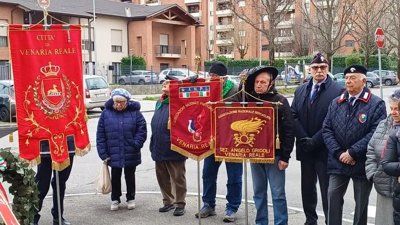 VENARIA - La Cittá ha ricordato le vittime del Covid - FOTO