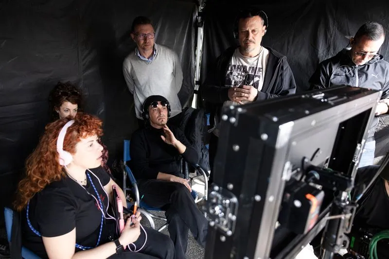 VENARIA - La Reale teatro delle riprese del cortometraggio «Brianza» del torinese Simone Catania - FOTO