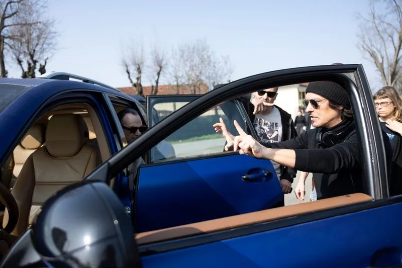 VENARIA - La Reale teatro delle riprese del cortometraggio «Brianza» del torinese Simone Catania - FOTO