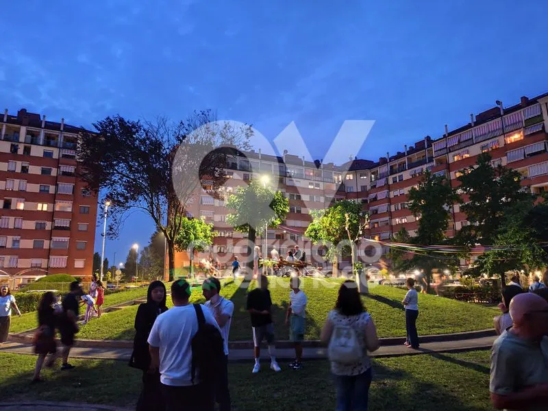 VENARIA - Torna a risplendere il giardino privato «Delle tre rotonde»: merito dei tanti residenti - FOTO