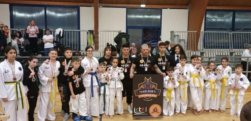 VENARIA -  Asd Parabellum: pioggia di titoli italiani, argenti e bronzi ai campionati di Taekwondo a Rimini