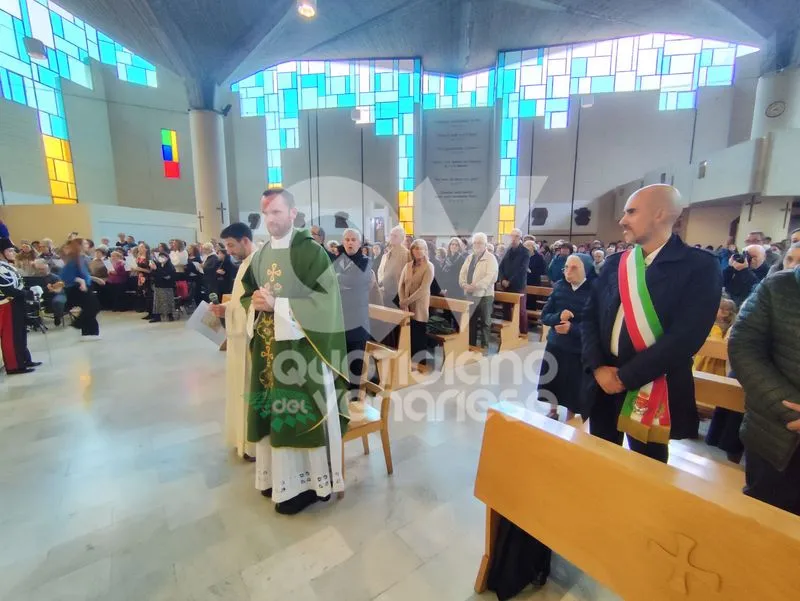 VENARIA - Grande festa con il Vescovo per don Enrico Griffa, nuovo parroco di Santa Gianna e San Paolo - FOTO