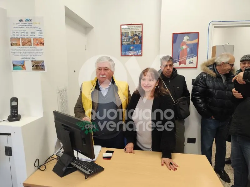 VENARIA - Aperta ad Altessano la sede dell'Ada, la «Associazione per i Diritti degli Anziani» - FOTO