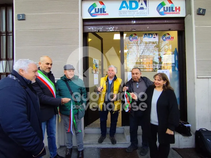 VENARIA - Aperta ad Altessano la sede dell'Ada, la «Associazione per i Diritti degli Anziani» - FOTO