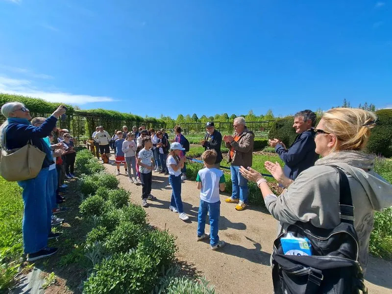 VENARIA - In Reggia la «Settimana della biodiversità»: nasce la «Aiuola Ricola» - FOTO