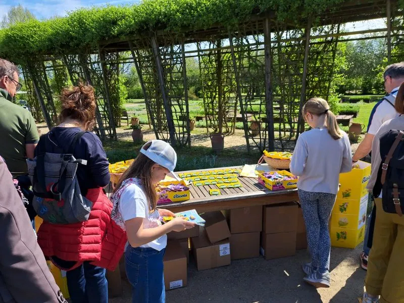 VENARIA - In Reggia la «Settimana della biodiversità»: nasce la «Aiuola Ricola» - FOTO