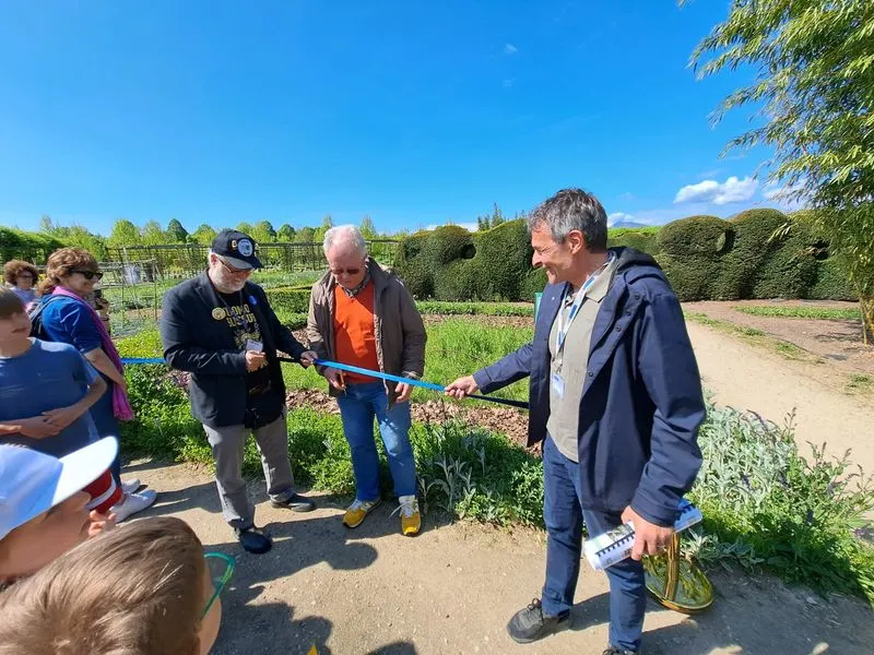 VENARIA - In Reggia la «Settimana della biodiversità»: nasce la «Aiuola Ricola» - FOTO
